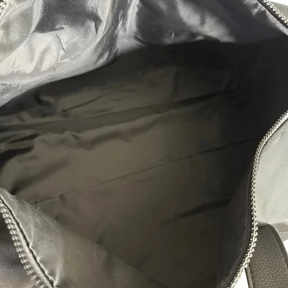 Jimmy Choo Weekend Bag, 18"L X 10"H X 10"D Adjustable Black crossbody Dufflebag - Picture 5 of 5